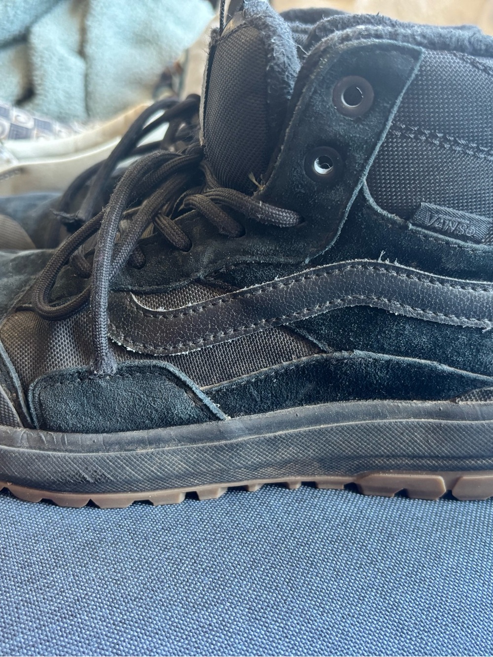 Vans Black Suede MTE High-Top Boots
